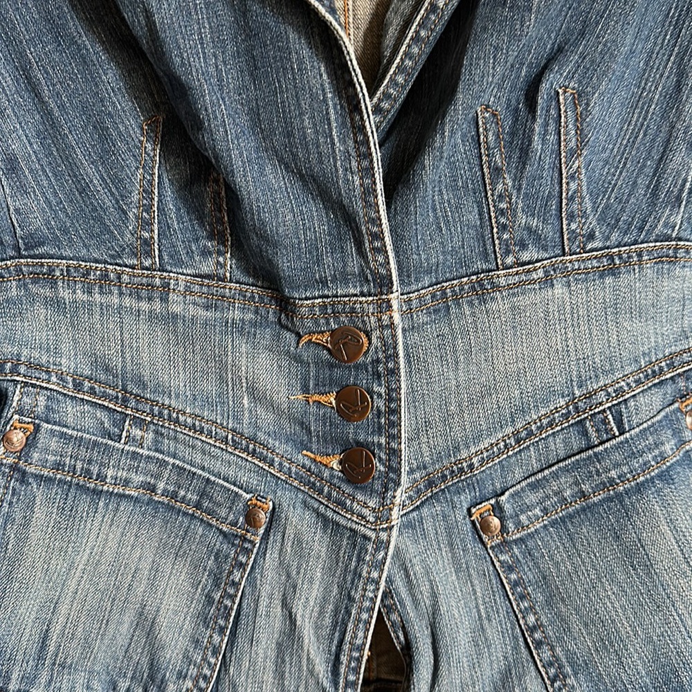 Size Medium Rampage Jean Jacket - Picture 8 of 9